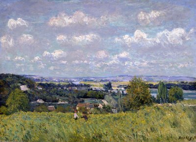 La valle della Senna a Saint-Cloud, 1875 da Alfred Sisley